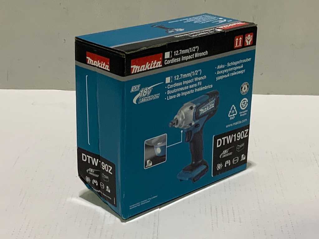 Makita DTW190Z Cordless impact wrench Troostwijk Auctions