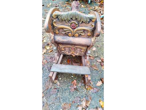 Decoratie sier slede