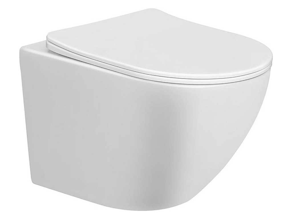 WB - Nibiru 32.4640 - Toaleta wisząca skrócona o 48 cm. Bez siedzenia.