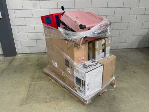 Mărfuri de returnare pe paleți