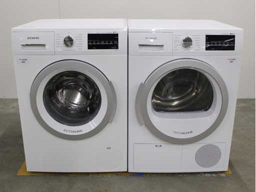 Siemens iQ500 iSensoric iQdrive extraClass Washing Machine & Siemens iQ500 iSensoric extraClass Dryer