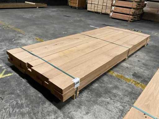 Europees eiken planken voorgeschaafd 50 mm ca. 0,458 m³