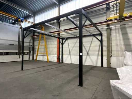 Aluminiumprofilrahmenkonstruktion