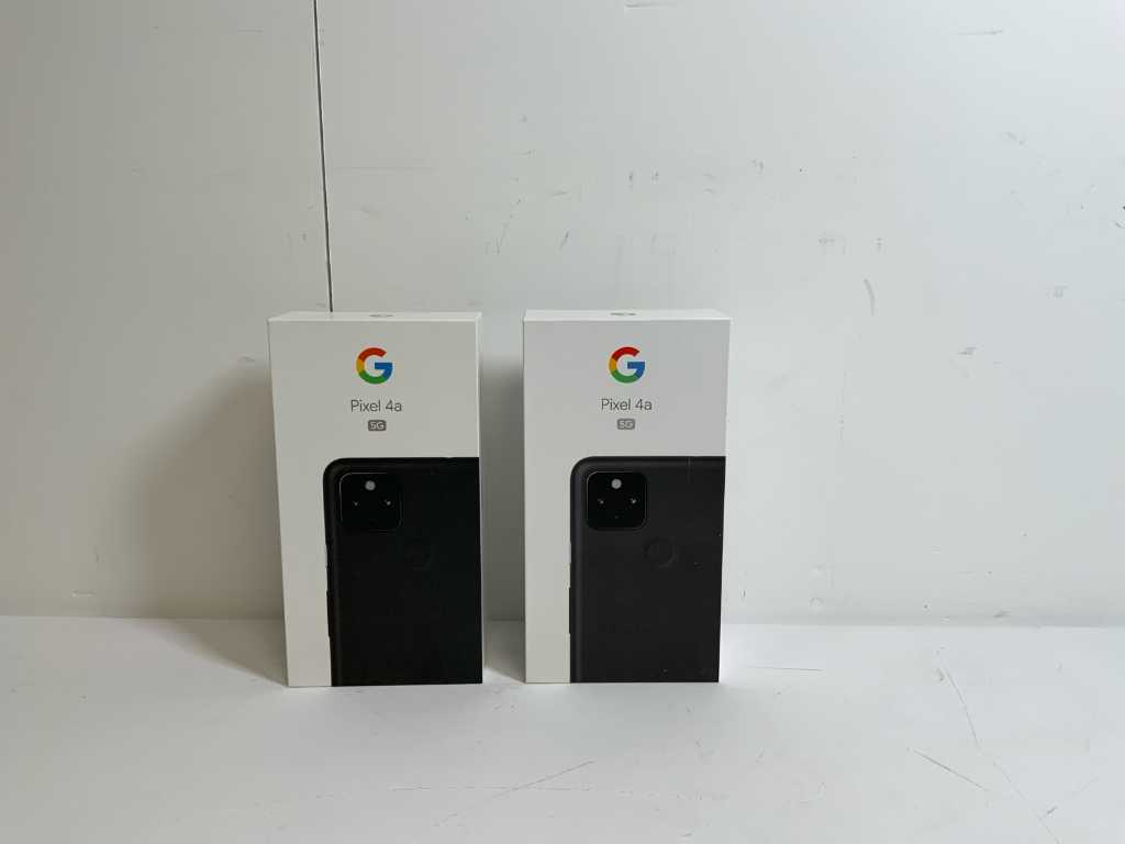 Google Pixel 4a - 5G - 128GB - Black (2x) | Troostwijk Auctions