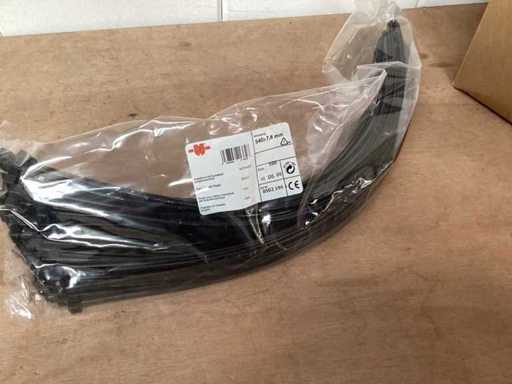 Würth tie rap 540x7.8 mm, calitate industrială, pungă 100 de piese (21x)