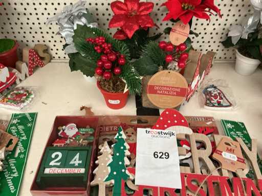 Weihnachtsdekoration für Partys.