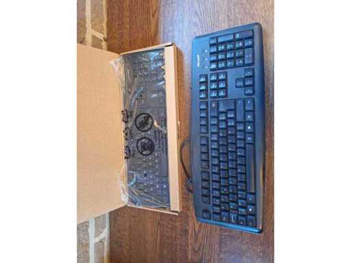 Keyboard azerty 2pcs 