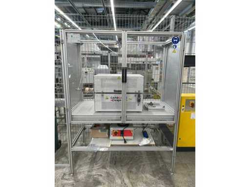 Carbolite Gero SR 70-500/11 Rohr-/Drehrohrofen – 1100°C – mit Steuerung & Einhausung