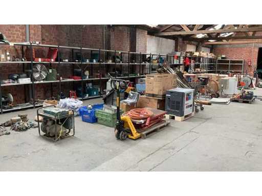 Contractor materials, tools, ladders