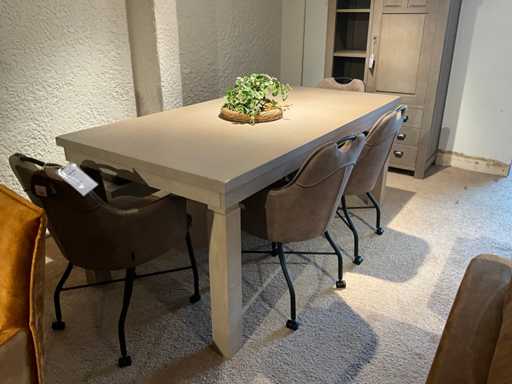 MXSofa Chaise de salle à manger mobile (4x)