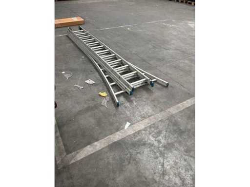 Échelle extensible en 3 parties