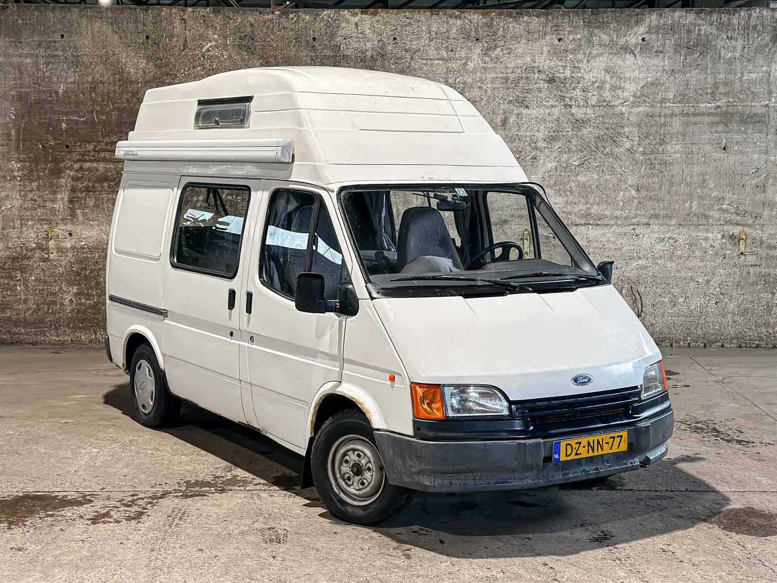 Ford Transit 100D KAMPEERAUTO 69pk 1992 Camper (Origineel-NL), DZ-NN-77