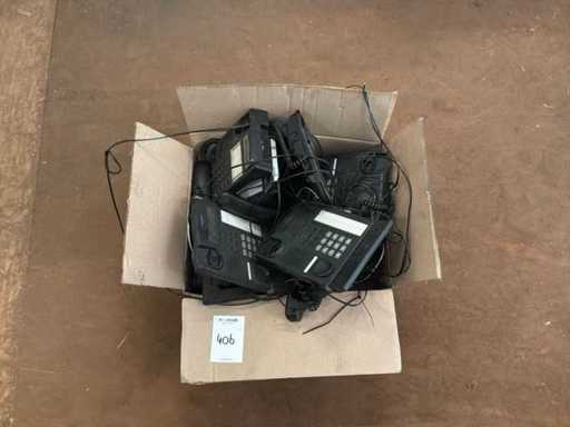 Boîte de téléphones de bureau
