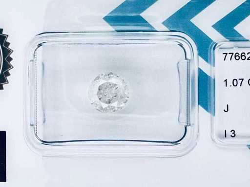 Natürlicher Diamant von 1,07 Karat