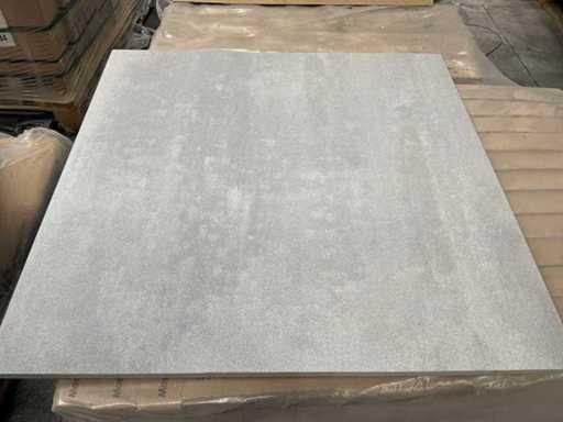 Mosa Terra Mid Grey (206) Keramik-Gartenfliese (60x60 cm, 97m²)