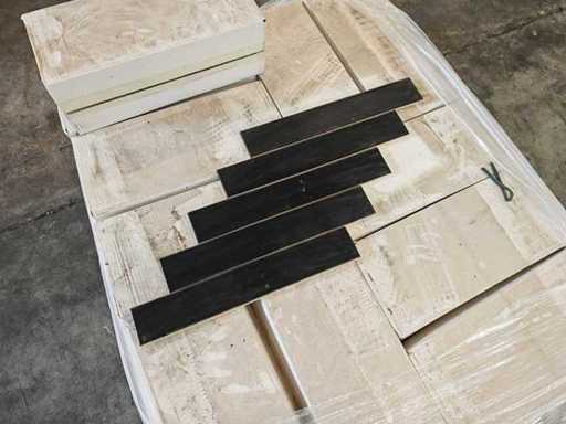 VTWonen Marrakesh Anthracite Matte Wall Tile 6.5x40 cm 11.13 m²