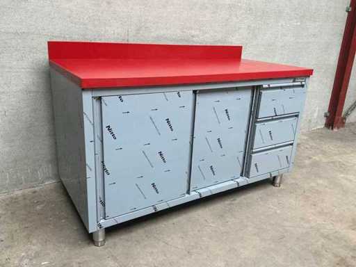 Elfinox - Stainless steel work table cutting table