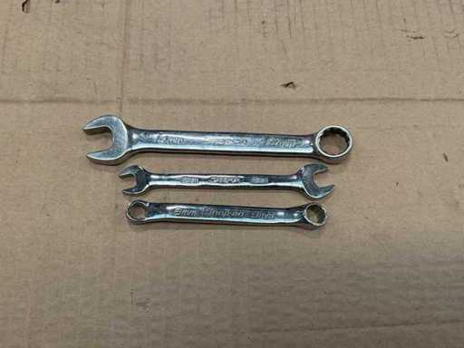 Snap-On Spanner and Ring Wrench Set