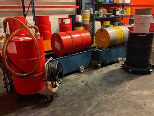 2015 Fetra 2017 und 1361 Trommel-Tropfschalen und Trommelwalzen