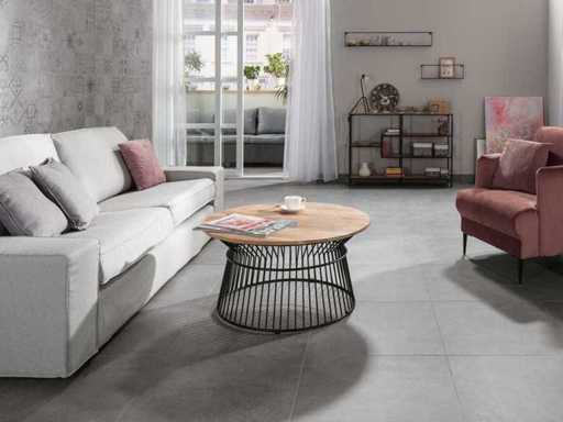 Rako Betonico Grey Mat Vloertegel 120x120 cm 48,96 m²