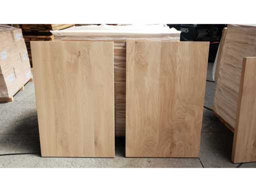 5x trepte duble din stejar 1m10