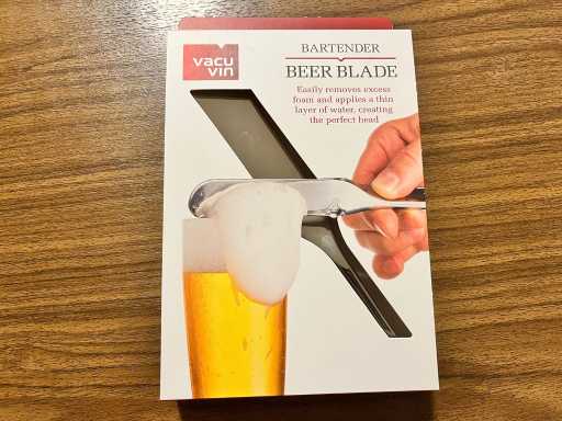 VacuVin - BeerBlade - Afschuimmes (500x)