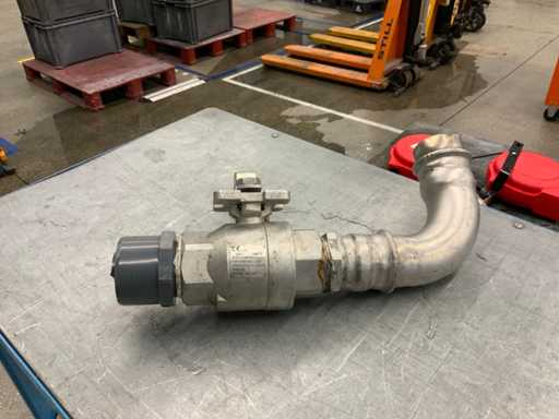 Modentic ind corp Kugelhahn aus Edelstahl (5x)