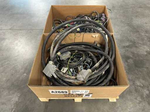 Partia przemysłowych kabli i wiązek okablowania, miedź