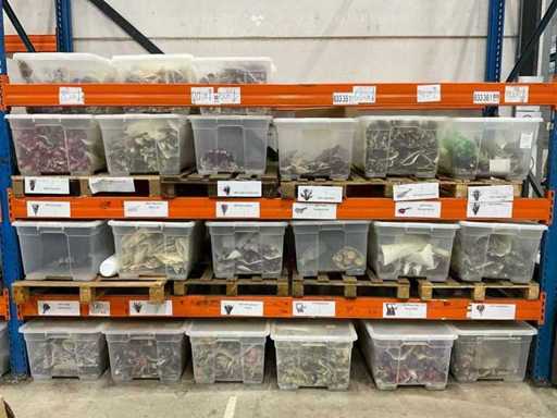 Partij droogboeketten