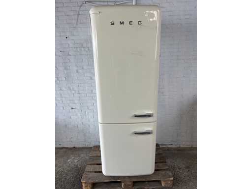 Smeg FAB38LCR5 koelkast creme