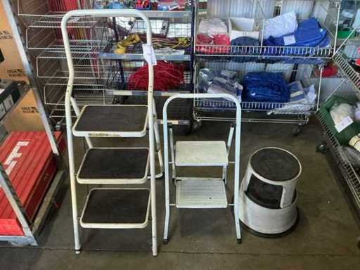 Leiter und Treppen (3x)