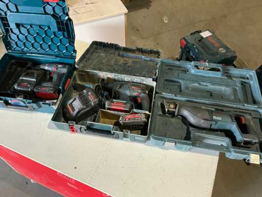 Outil batterie Bosch (3x)