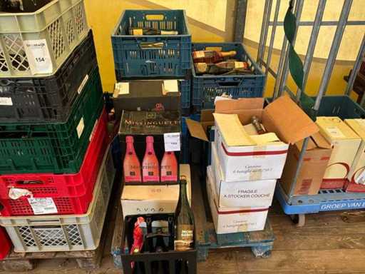 Partij diverse schuimwijn