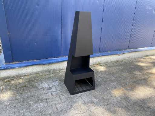 Pura - Tuinhaard Zwart 44x37x125cm