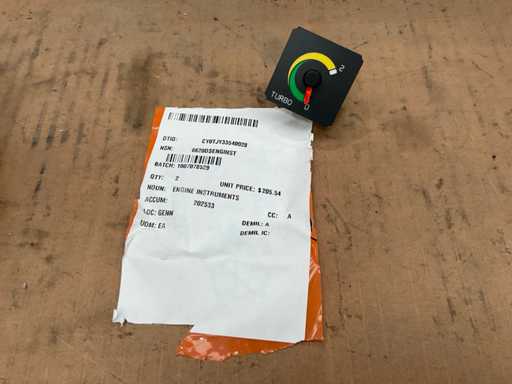 Instruments moteur (2x)