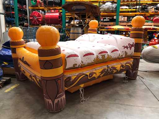 Bed opblaasbaar