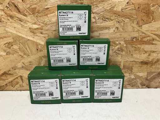 Merten MTN437114 zentrale Platte für den MV-Schalter (9x)