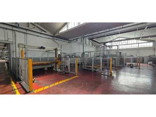 Painting line and equipment