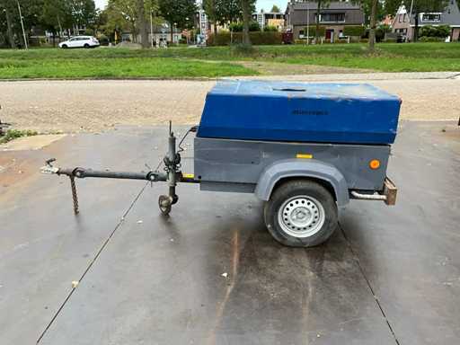 Atlas Copco XAS 37KD Mobile Air Compressor