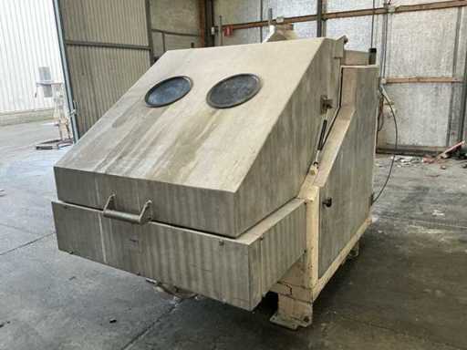 1994 Merz Ula 850/50-1000 Tamisé vibrant en cascade / Installation de tamis vibrant