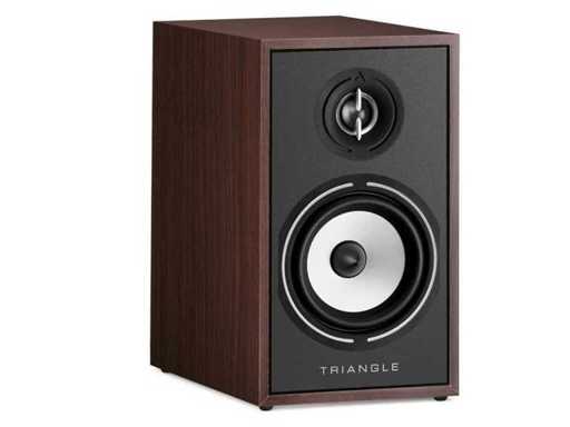 Ensemble d’enceintes en noyer Triangle Borea Bro2 en deux parties