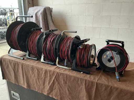 Audiokabel haspel (6x)