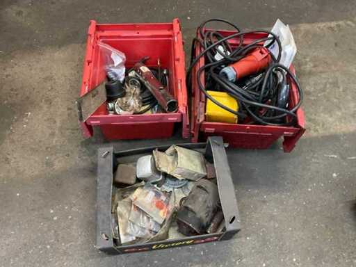 Partia części maszynowych i elektrycznych