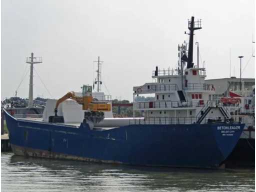 1977/2010 Betonwerk mit Arbeitsboot 'Betonleader' IMO 7432848