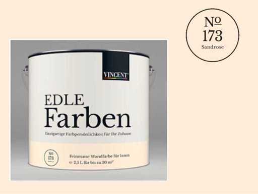 Vincent - Edle Farben - no.173 Sandrose - 2.5L Paint