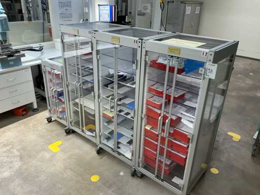 Chariot à étagères (4x)