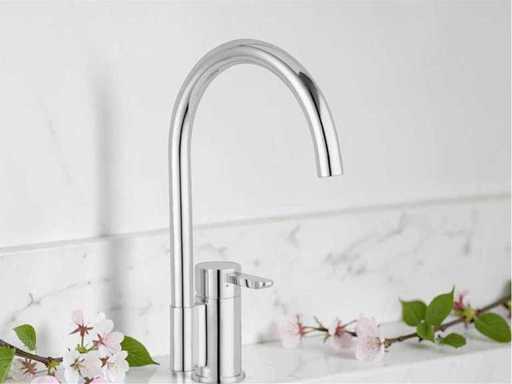 Saval Kitchen Mixer Tap swivel chrome