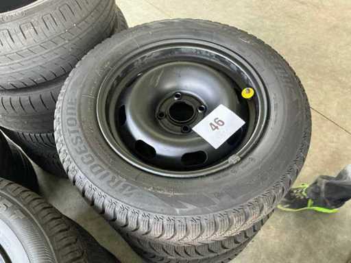 Winterband op velg Citroën C3 Aircross (4x)