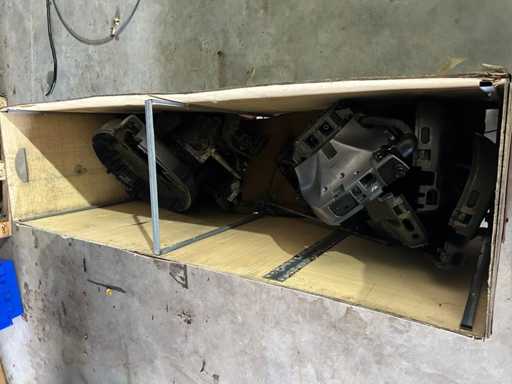 Various parts - Bottom Cowling. - Outboard motor parts