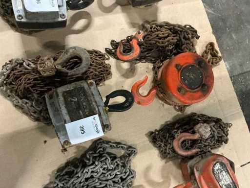 Treuil à chaîne manuel (2x)